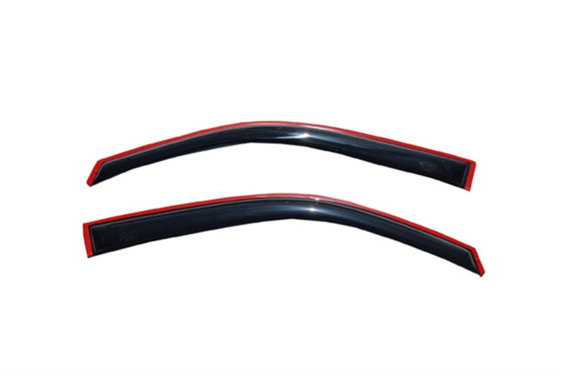 AVS 04-14 Ford F-150 Supercab Ventvisor In-Channel Window Deflectors 2pc - Smoke-AVS-AVS192741