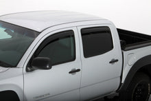 Load image into Gallery viewer, AVS 05-15 Toyota Tacoma Double Cab Ventvisor In-Channel Front &amp; Rear Window Deflectors 4pc - Smoke-AVS-AVS194056