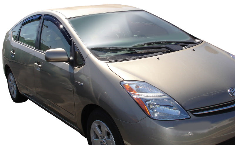 AVS 06-09 Toyota Prius Ventvisor Outside Mount Window Deflectors 4pc - Smoke-AVS-AVS94963