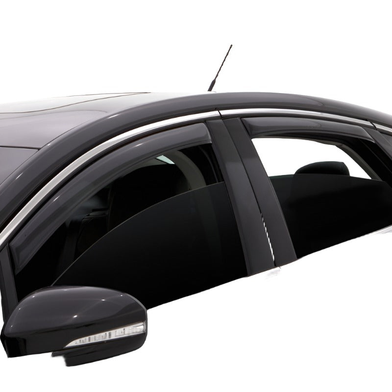 AVS 06-10 Dodge Charger Ventvisor In-Channel Front & Rear Window Deflectors 4pc - Smoke-AVS-AVS194810