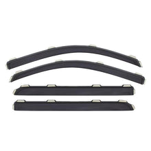 Load image into Gallery viewer, AVS 06-10 Hyundai Accent Ventvisor In-Channel Front &amp; Rear Window Deflectors 4pc - Smoke-AVS-AVS194422