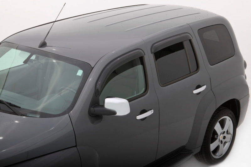 AVS 06-11 Chevy HHR Ventvisor Outside Mount Window Deflectors 4pc - Smoke-AVS-AVS94318