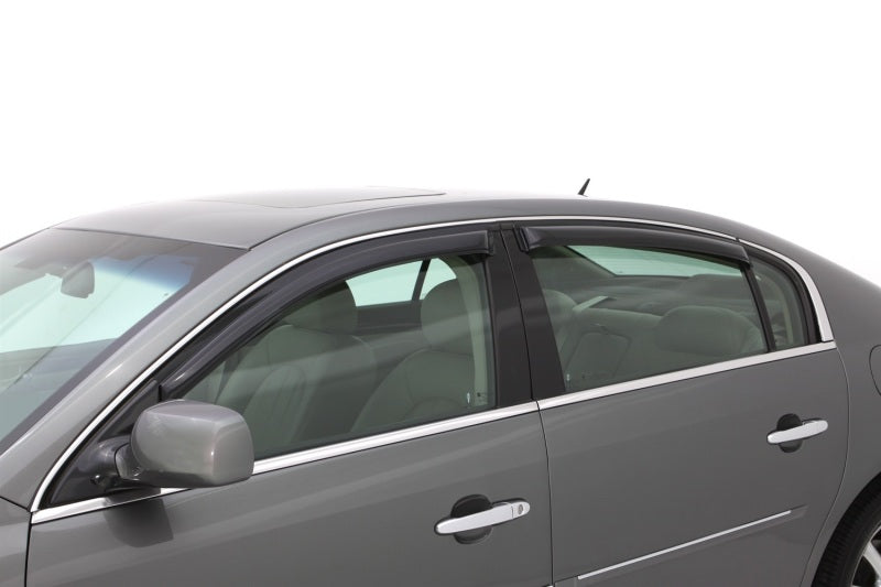 AVS 06-12 Buick Lucerne Ventvisor Outside Mount Window Deflectors 4pc - Smoke-AVS-AVS94392