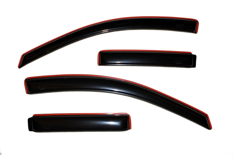 AVS 07-10 Jeep Compass Ventvisor In-Channel Front & Rear Window Deflectors 4pc - Smoke-AVS-AVS194330