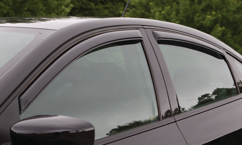 AVS 07-11 Toyota Camry Ventvisor In-Channel Front & Rear Window Deflectors 4pc - Smoke-AVS-AVS194425