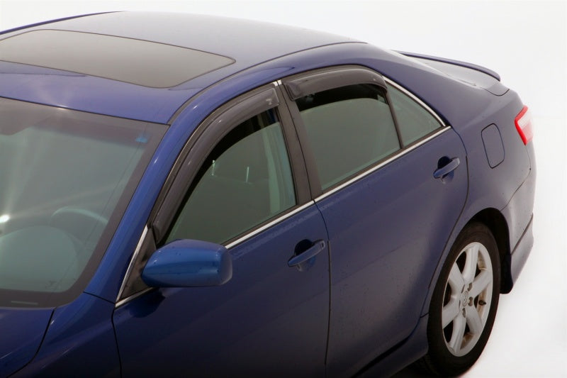 AVS 07-11 Toyota Camry Ventvisor Outside Mount Window Deflectors 4pc - Smoke-AVS-AVS94425