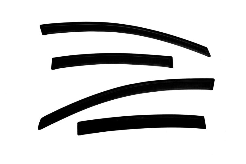 AVS 07-12 Nissan Sentra Ventvisor Outside Mount Window Deflectors 4pc - Smoke-AVS-AVS94165