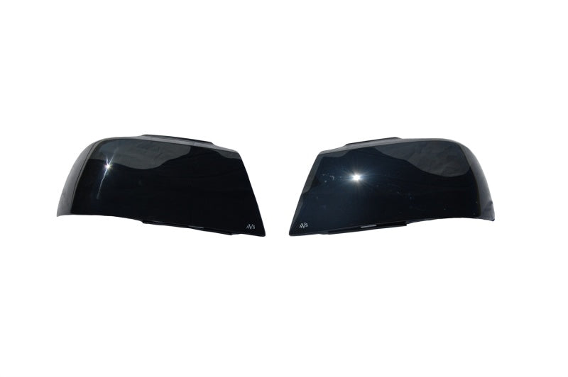 AVS 07-13 GMC Sierra 1500 Headlight Covers - Black-AVS-AVS37808