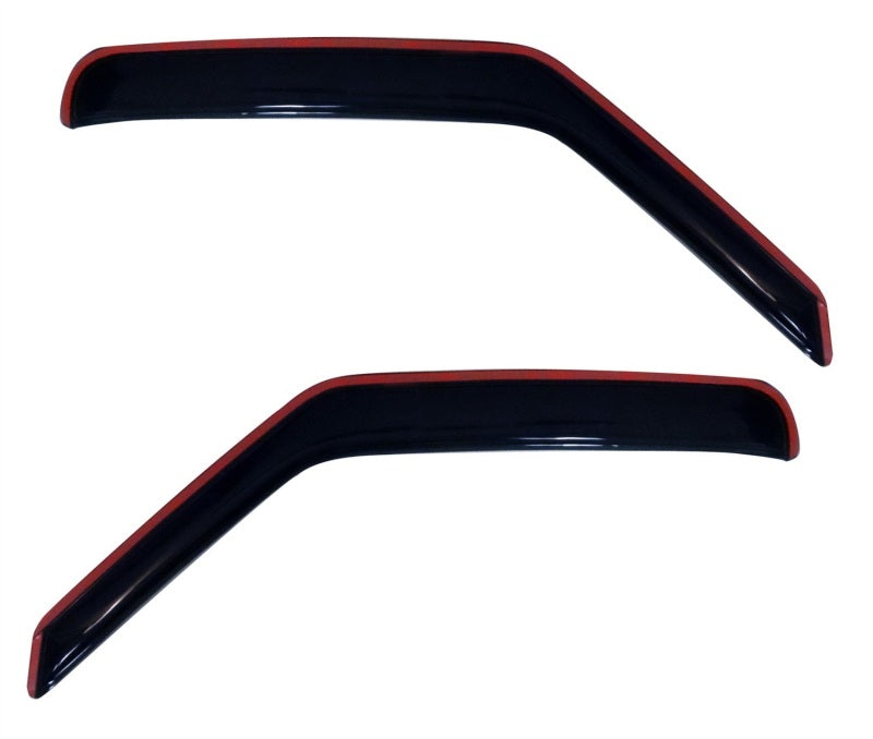 AVS 07-14 Ford E-150 Ventvisor In-Channel Window Deflectors 2pc - Smoke-AVS-AVS192141