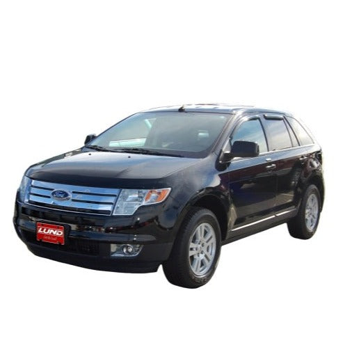 AVS 07-14 Ford Edge Ventvisor In-Channel Front & Rear Window Deflectors 4pc - Smoke-AVS-AVS194141