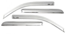 Load image into Gallery viewer, AVS 07-16 GMC Acadia Ventvisor Outside Mount Front &amp; Rear Window Deflectors 4pc - Chrome-AVS-AVS684632
