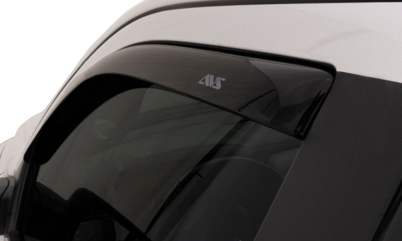 AVS 07-18 Jeep Wrangler (2 Door Only) Ventvisor In-Channel Window Deflectors 2pc - Smoke-AVS-AVS192328