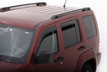 Load image into Gallery viewer, AVS 08-14 Jeep Liberty Ventvisor In-Channel Front &amp; Rear Window Deflectors 4pc - Smoke-AVS-AVS194964
