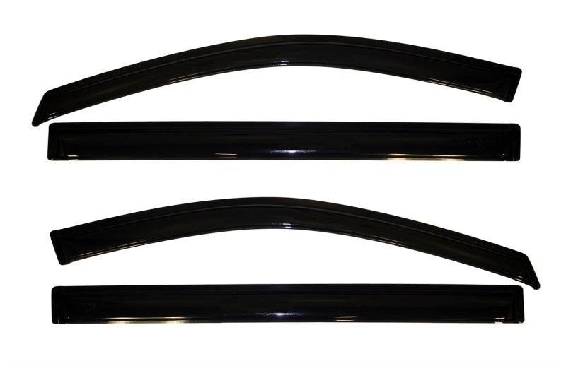 AVS 08-16 Chrysler Town & Country Ventvisor Outside Mount Window Deflectors 4pc - Smoke-AVS-AVS94251