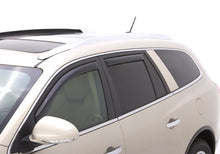 Load image into Gallery viewer, AVS 08-17 Buick Enclave Ventvisor In-Channel Front &amp; Rear Window Deflectors 4pc - Smoke-AVS-AVS194657