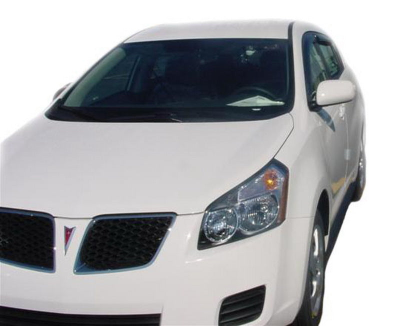 AVS 09-10 Pontiac Vibe Ventvisor Outside Mount Window Deflectors 4pc - Smoke-AVS-AVS94093