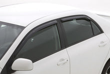 Load image into Gallery viewer, AVS 09-13 Toyota Corolla Ventvisor In-Channel Front &amp; Rear Window Deflectors 4pc - Smoke-AVS-AVS194073