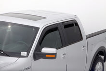 Load image into Gallery viewer, AVS 09-14 Ford F-150 Supercrew Ventvisor In-Channel Front &amp; Rear Window Deflectors 4pc - Smoke-AVS-AVS194155