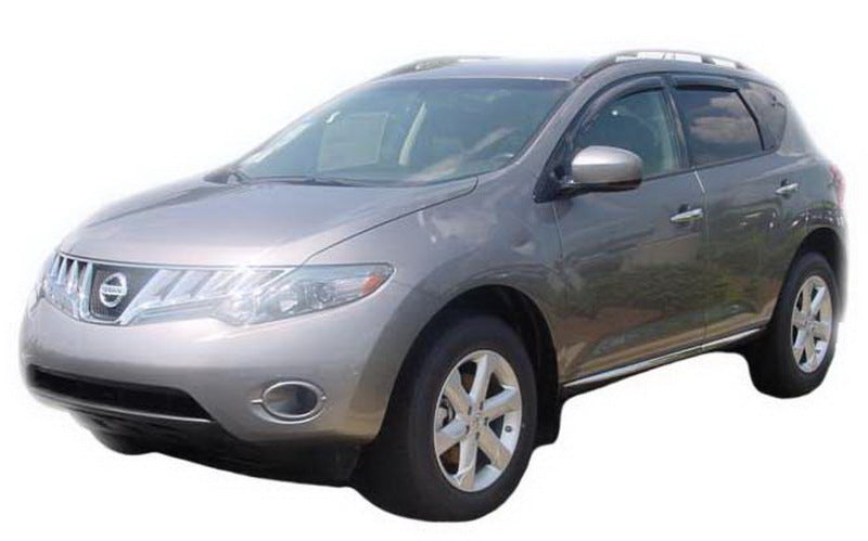 AVS 09-14 Nissan Murano Ventvisor Outside Mount Window Deflectors 4pc - Smoke-AVS-AVS94077