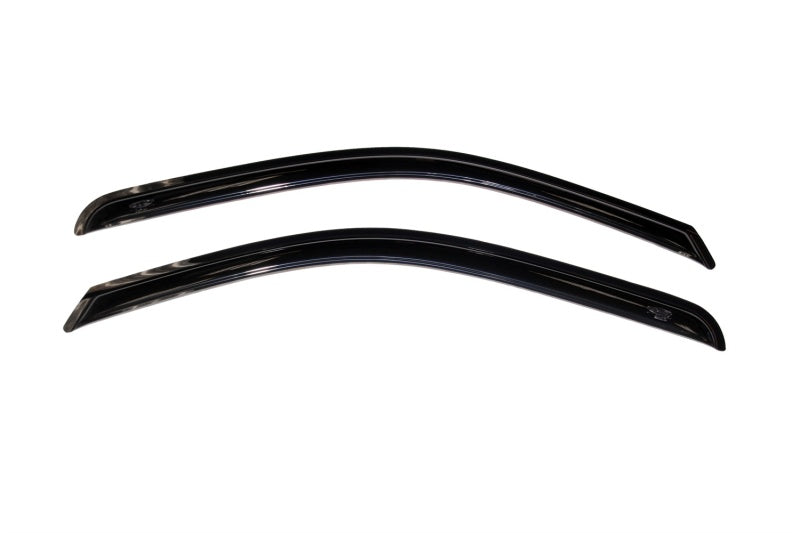 AVS 09-18 Dodge RAM 1500 Standard Cab Ventvisor Outside Mount Window Deflectors 2pc - Smoke-AVS-AVS92002