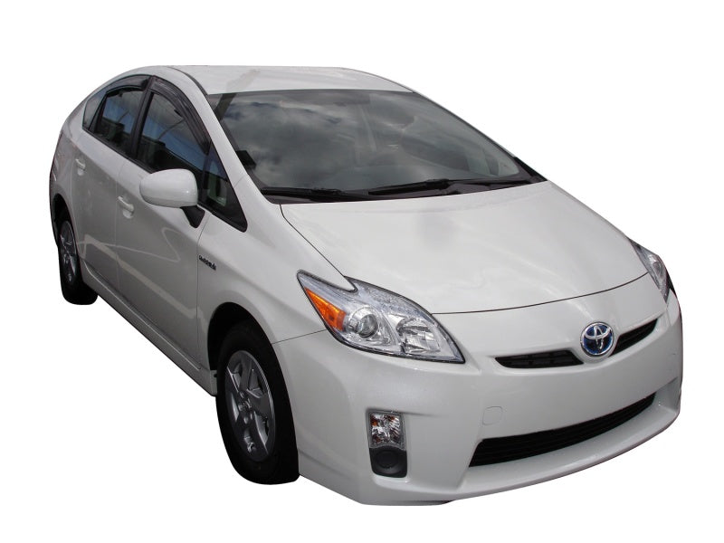 AVS 10-15 Toyota Prius (Excl. V Model) Ventvisor Outside Mount Window Deflectors 4pc - Smoke-AVS-AVS94181