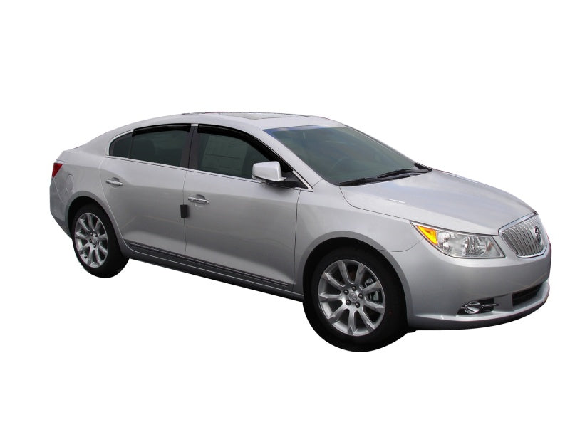 AVS 10-16 Buick Lacrosse Ventvisor Outside Mount Window Deflectors 4pc - Smoke-AVS-AVS94215