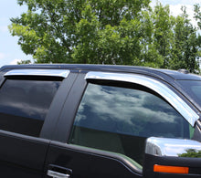 Load image into Gallery viewer, AVS 10-17 Chevy Equinox Ventvisor Outside Mount Front &amp; Rear Window Deflectors 4pc - Chrome-AVS-AVS684166