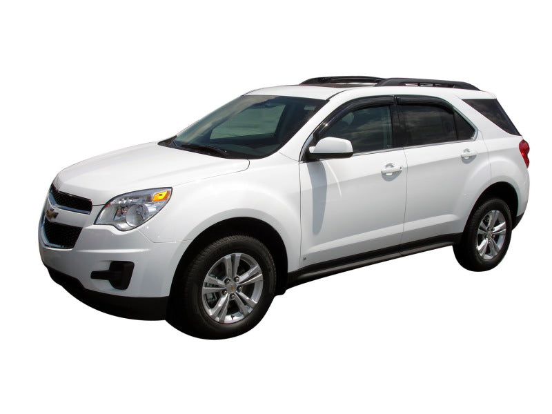 AVS 10-17 Chevy Equinox Ventvisor Outside Mount Window Deflectors 4pc - Smoke-AVS-AVS94166