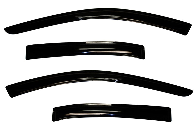 AVS 10-18 Ford Taurus Ventvisor Outside Mount Window Deflectors 4pc - Smoke-AVS-AVS94194
