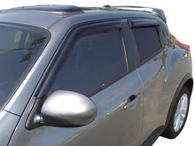 Load image into Gallery viewer, AVS 10-18 Nissan Juke Ventvisor Outside Mount Window Deflectors 4pc - Smoke-AVS-AVS94378
