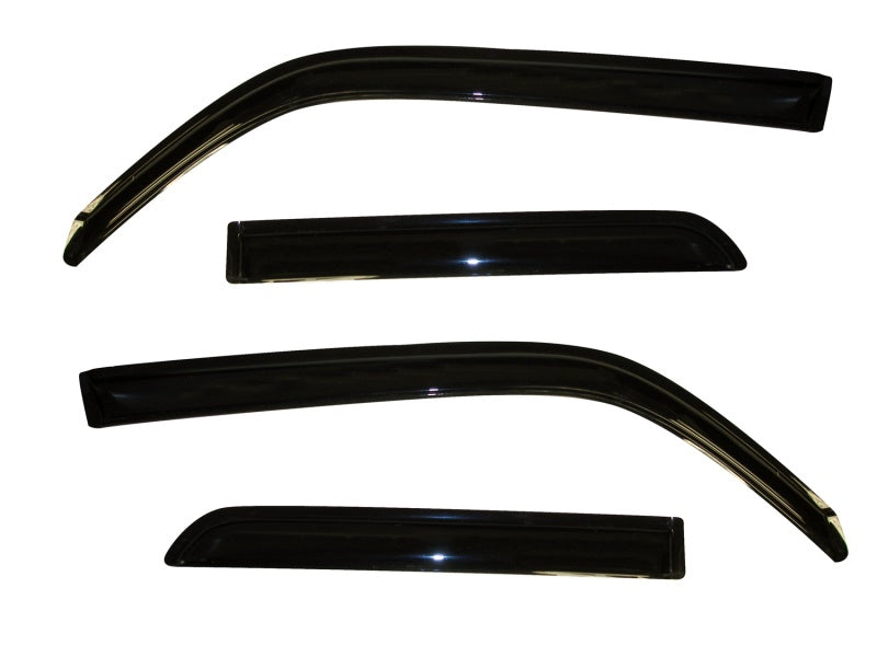 AVS 10-18 Toyota 4Runner Ventvisor Outside Mount Window Deflectors 4pc - Smoke-AVS-AVS94242