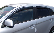 Load image into Gallery viewer, AVS 11-13 Mitsubishi Outlander Sport Ventvisor Outside Mount Window Deflectors 4pc - Smoke-AVS-AVS94191