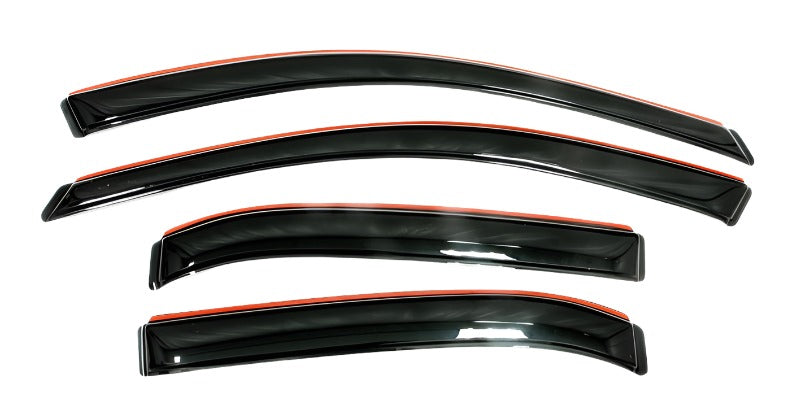 AVS 11-15 Kia Optima Ventvisor In-Channel Front & Rear Window Deflectors 4pc - Smoke-AVS-AVS194973