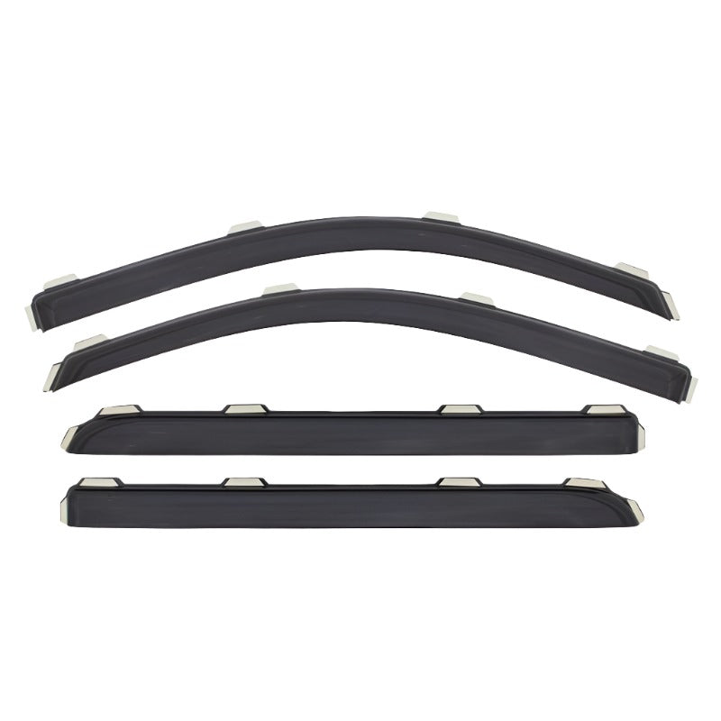 AVS 11-15 Kia Optima Ventvisor In-Channel Front & Rear Window Deflectors 4pc - Smoke-AVS-AVS194973