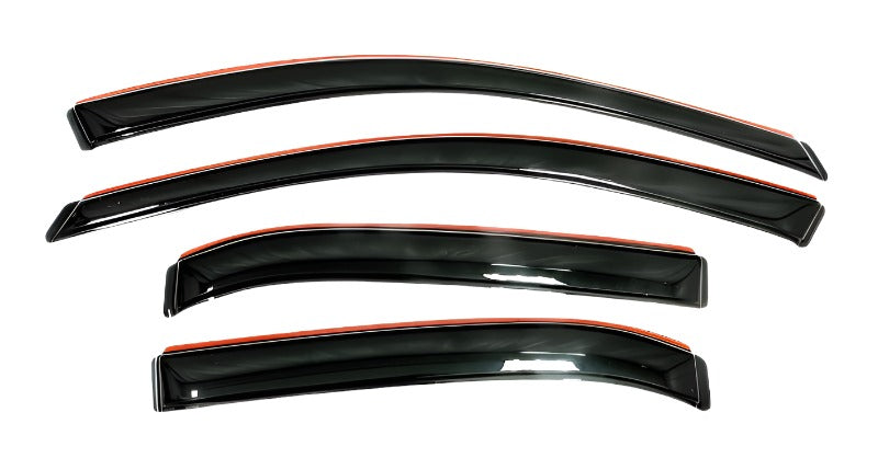 AVS 11-15 Kia Sorento Ventvisor In-Channel Front & Rear Window Deflectors 4pc - Smoke-AVS-AVS194187