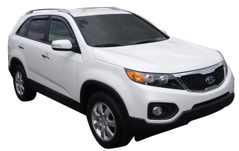 AVS 11-15 Kia Sorento Ventvisor Outside Mount Window Deflectors 4pc - Smoke-AVS-AVS94187
