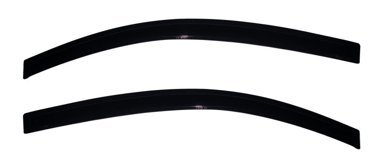 AVS 11-17 Fiat 500 Ventvisor Outside Mount Window Deflectors 2pc - Smoke-AVS-AVS92385