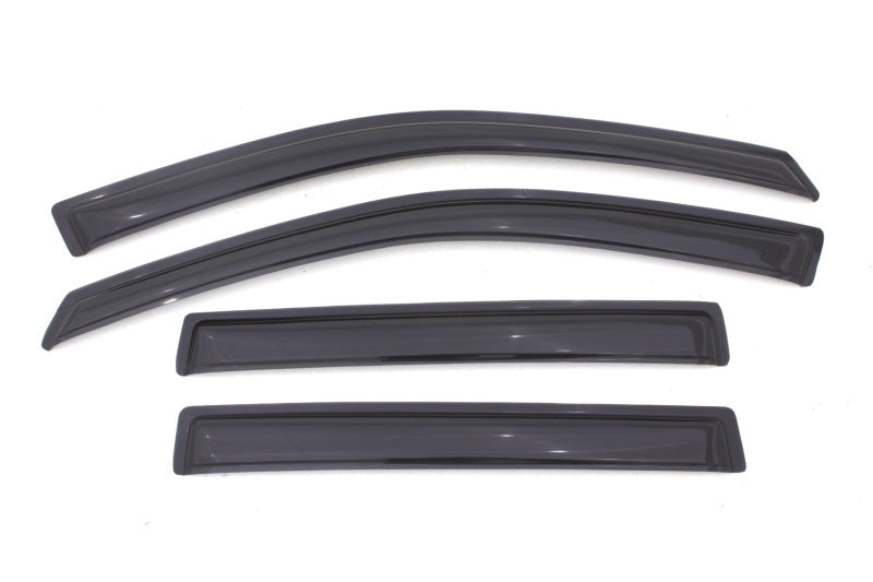 AVS 11-17 Jeep Compass (Old Body Style) Ventvisor Outside Mount Window Deflectors 4pc - Smoke-AVS-AVS94540