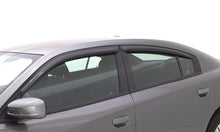 Load image into Gallery viewer, AVS 11-18 Dodge Charger Ventvisor Outside Mount Window Deflectors 4pc - Smoke-AVS-AVS94313