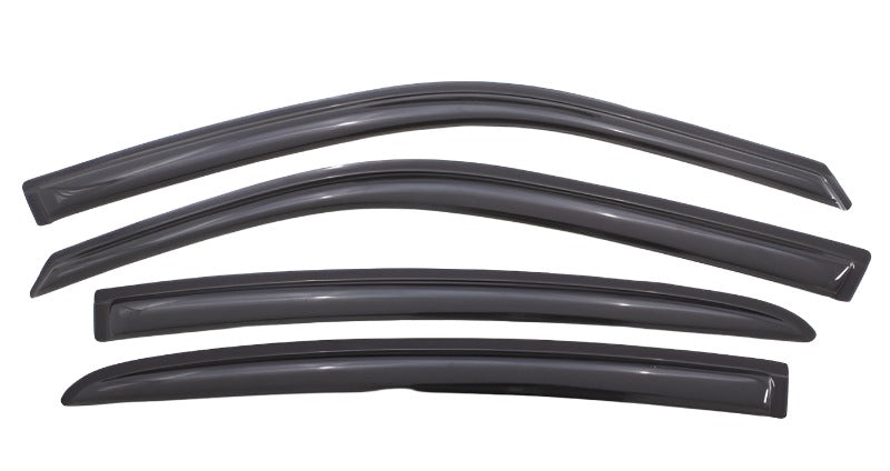 AVS 11-18 Dodge Charger Ventvisor Outside Mount Window Deflectors 4pc - Smoke - Black Ops Auto Works