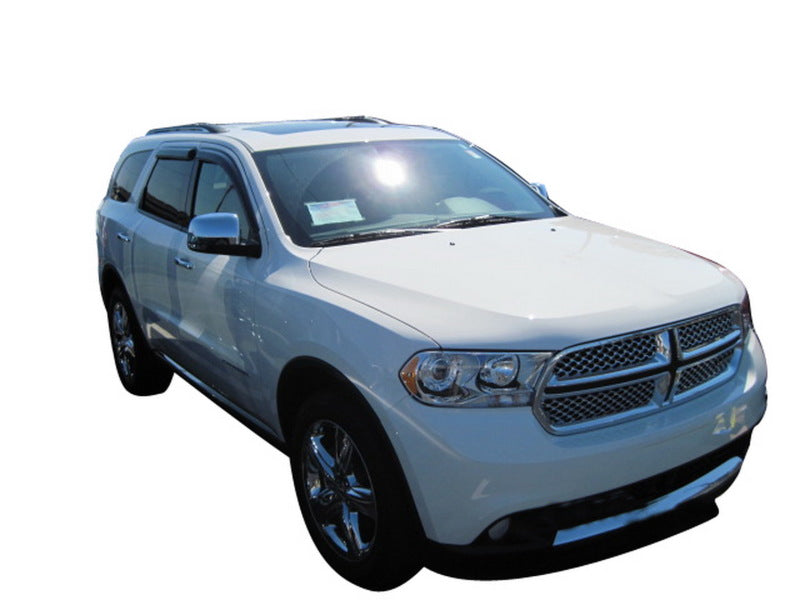 AVS 11-18 Dodge Durango Ventvisor Outside Mount Window Deflectors 4pc - Smoke-AVS-AVS94267