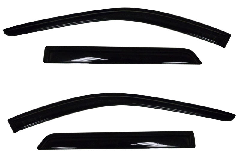 AVS 11-18 Dodge Durango Ventvisor Outside Mount Window Deflectors 4pc - Smoke-AVS-AVS94267
