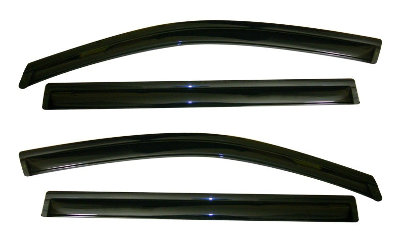 AVS 11-18 Nissan Quest Ventvisor Outside Mount Window Deflectors 4pc - Smoke-AVS-AVS94630