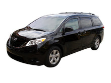 Load image into Gallery viewer, AVS 11-18 Toyota Sienna Ventvisor Outside Mount Window Deflectors 4pc - Smoke-AVS-AVS94365