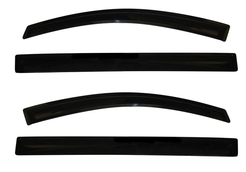 AVS 11-18 Toyota Sienna Ventvisor Outside Mount Window Deflectors 4pc - Smoke-AVS-AVS94365