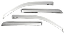 Load image into Gallery viewer, AVS 11-21 Jeep Grand Cherokee Ventvisor Outside Mount Front &amp; Rear Window Deflectors 4pc - Chrome-AVS-AVS684252
