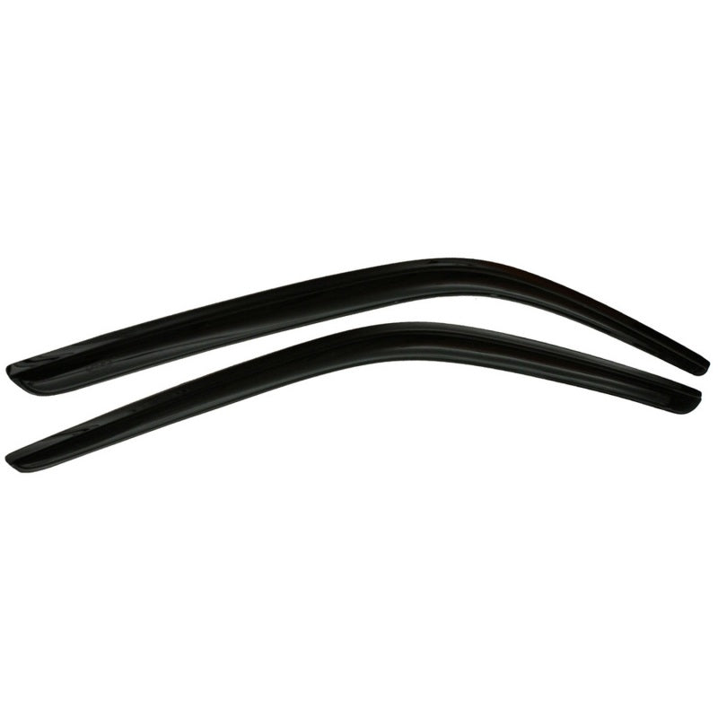 AVS 12-14 Ford Mustang Ventvisor Outside Mount Window Deflectors 2pc - Smoke-AVS-AVS92024