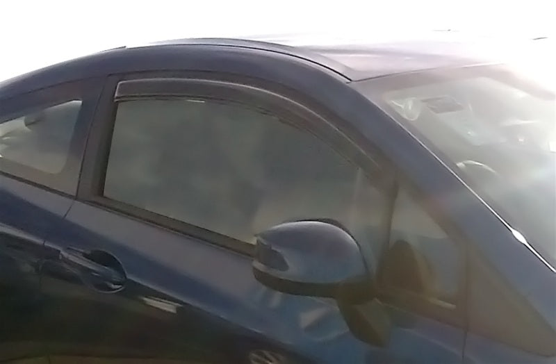 AVS 12-15 Honda Civic Coupe Ventvisor Outside Mount Window Deflectors 2pc - Smoke-AVS-AVS92729