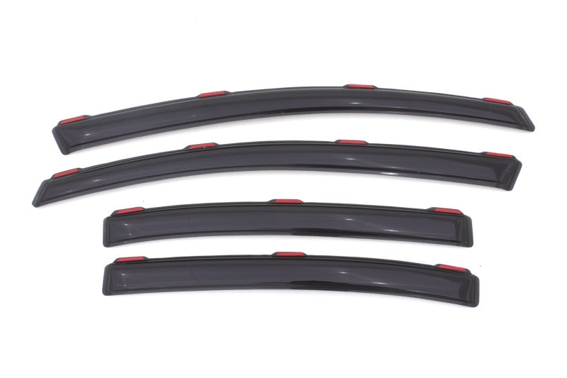AVS 12-15 Honda Civic Ventvisor In-Channel Front & Rear Window Deflectors 4pc - Smoke-AVS-AVS194462