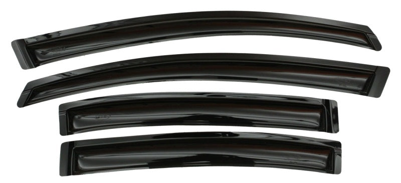 AVS 12-15 Honda Civic Ventvisor Outside Mount Window Deflectors 4pc - Smoke-AVS-AVS94462